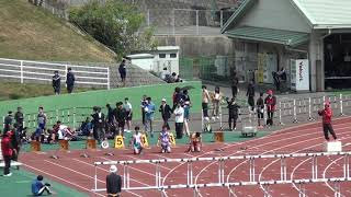 2019.03.30 鞘ヶ谷記録会 一般高校男子110ｍH決勝