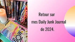 📖 Retour sur mes Daily Junk Journal de 2024 📖