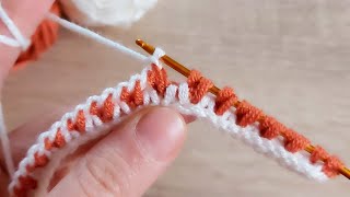 TUNUS İŞİ ÇOK KOLAY ÖRGÜ BATTANİYE YELEK MODELİ TUNİCANA CROCHET KNİTTİNG