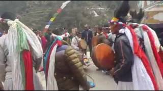 Shaman Dance in Nepal (झाक्री नाच )