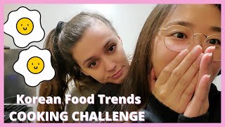 [KOR] Korean Food Trends COOKING CHALLENGE | 1000번 저어 만드는 오믈렛 \u0026 달고나 커피 챌린지