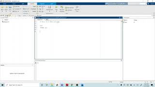 Lecture 2a: Input and Output in MATLAB