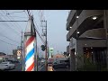 サインポール　ペンシルのような独立タイプ　barber pole