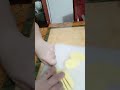 How to cut potatoes fast