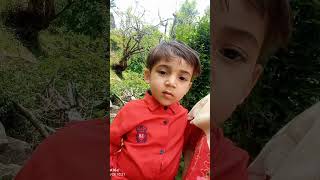 Cute baby enjoying at village 💝😻#cutebaby #tag #cute #funny #tagnature trending video