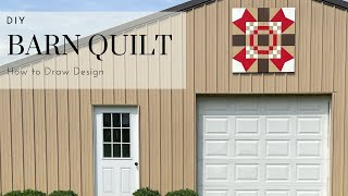 DIY Barn Quilt - How to Make a Pattern, Paint, and Supplies