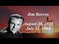 Jim Reeves - Precious Memories (with lyrics)