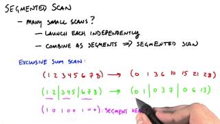 Segmented Scan - Intro to Parallel Programming