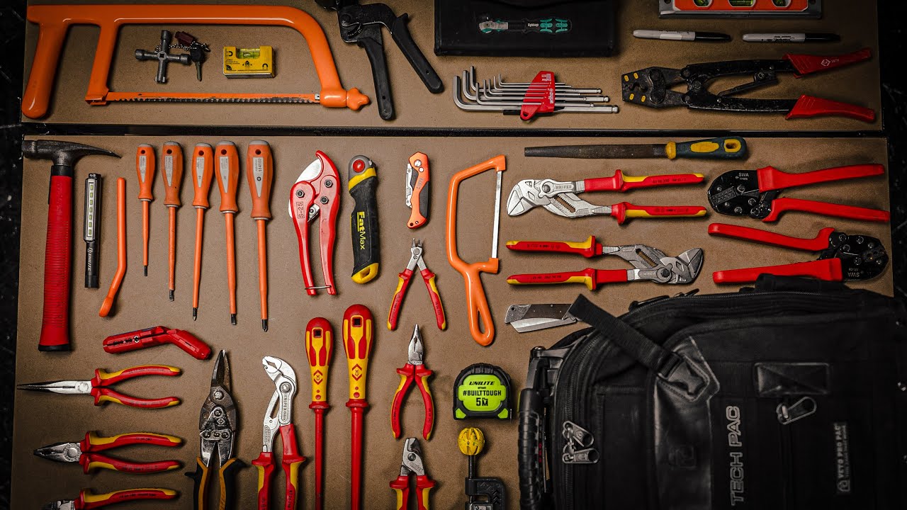 What's In My Toolbag 2022? - Essential Electricians Tools - YouTube