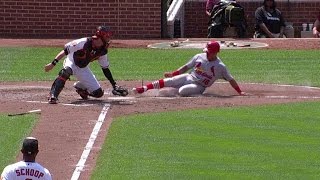 STL@BAL: Jay scores Wong with a single to right