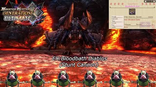 MHGU|MHXX EX Bloodbath Diablos [Prowler Solo] [Cope Rebalance Mod]