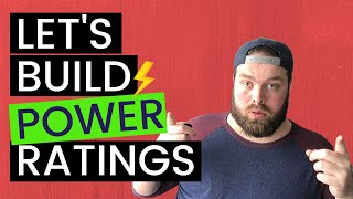 How to Build Power Ratings for Any Sport