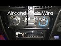 Aircond Knob Wira Wajah Baru (Modified)