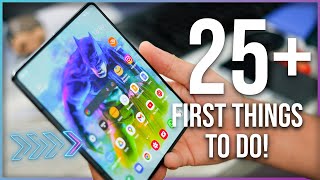 Samsung Galaxy Z fold 4 - First 25 Things To Do ( TIPS & TRICKS )