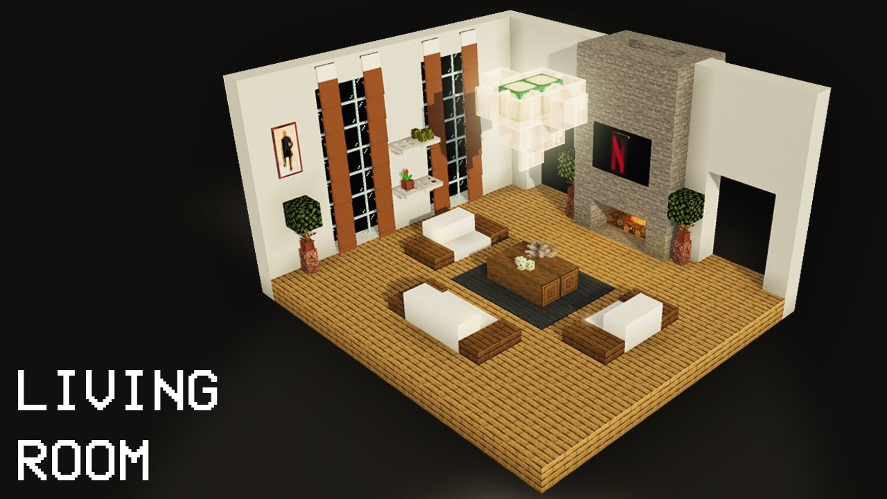 Minecraft Modern Living Room Tutorial Bryont Blog