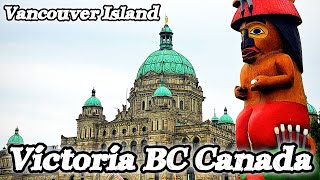 🇨🇦 Vancouver Island Victoria British Columbiaバンクーバー島 カナダ/ Walking with me in Victoria BC Canada