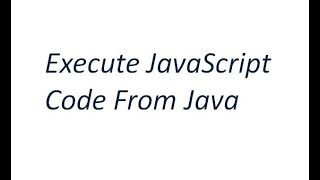 Execute JavaScript Code from Java8