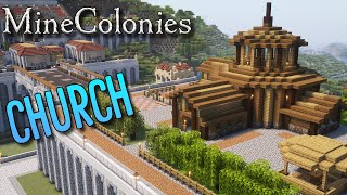 Minecolonies - Byzantine #33 Building a Church and Graveyard