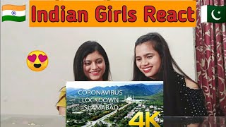 Islamabad During Lockdown Drone View | 2nd Most Beautiful City in the World | Indian Girls React