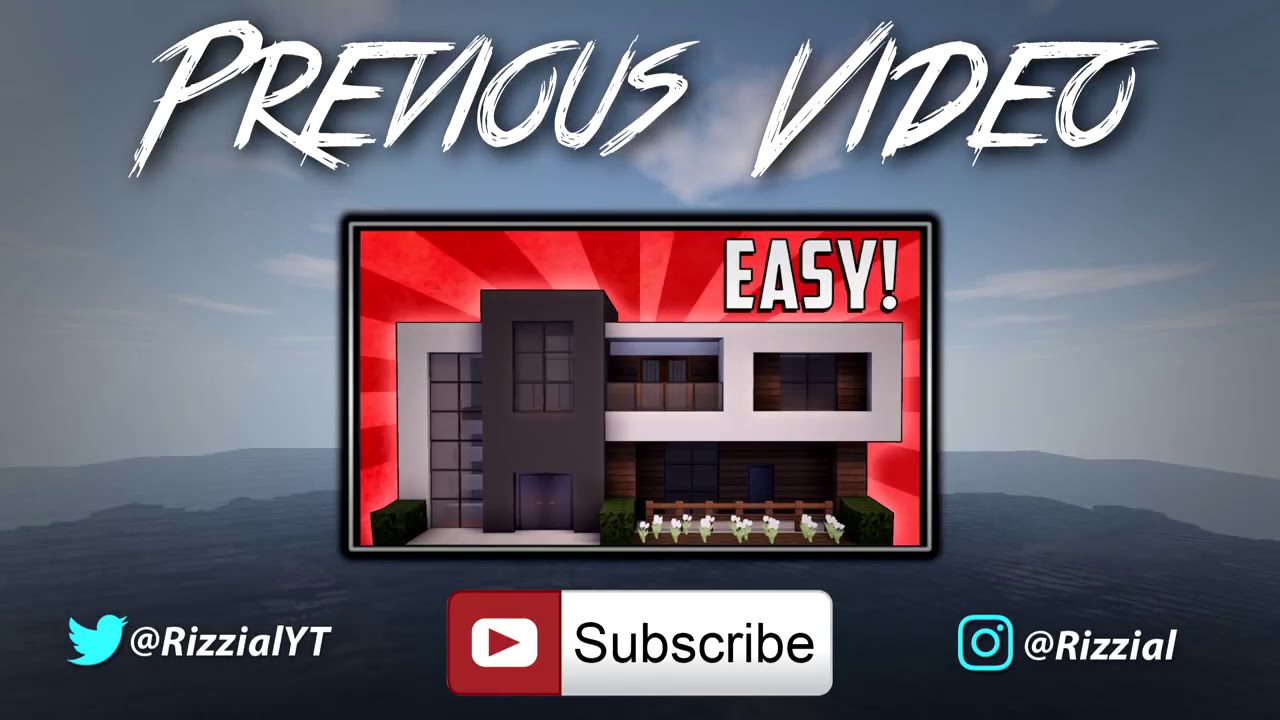Rizzial Minecraft How To Build A Small Modern House Tutorial 14 Youtube