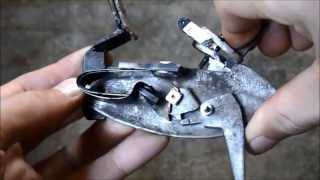 Homemade flintlock mechanism