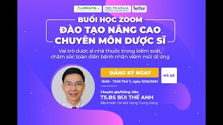 VAI TRÒ DƯỢC SĨ NHÀ THUỐC TRONG KIỂM SOÁT, CHĂM SÓC TOÀN DIỆN BỆNH NHÂN VIÊM MŨI DỊ ỨNG