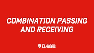 Combination Passing And Receiving | Football Coaching Session From Sarah Lowden