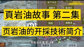 頁岩油的開采涉及多種技術，其中包括水力壓裂（Hydraulic Fracturing）。