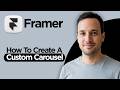 How to Create a Custom Carousel in Framer (2026 Step by Step Guide)