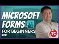How to use Microsoft Forms: Complete Online Course for Beginners (2021 Update)