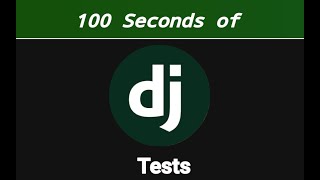 Django tests in 100 seconds