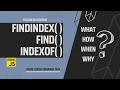 Mastering Javascript Array.findIndex and Other Array Methods
