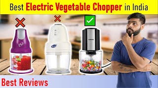 Top 5 Best Electric Chopper In India 2024 🔥 Vegetable Grinder With Price Reviews \u0026 Guide in Hindi