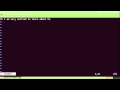 Insert mode in vi / vim (vi for beginners Part 5)