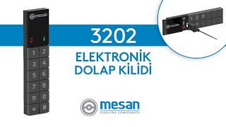 Mesan Elektronik Dolap Kilidi 3202