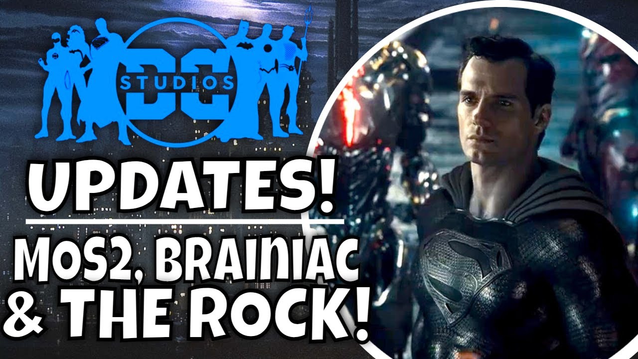 Dcu Leaks And Updates Man Of Steel 2 Brainiac And The Rock Dc Movie
