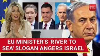 'From River To Sea...': Spanish Minister's Palestine Slogan Is Viral; Israel Bans West Bank Access
