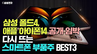 삼성 갤럭시Z폴드4, 애플 아이폰14 공개 임박...다시 뜨는 스마트폰 부품주 BEST 3