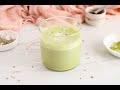 Lavender Matcha Latte