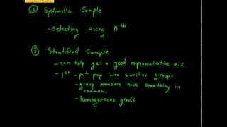AP Statistics: Sample Surveys: Methods to Collect and Bias in Samples