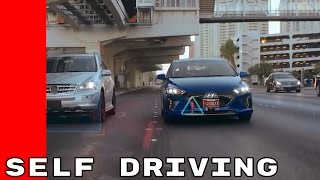 Autonomous Self Driving Hyundai Ioniq