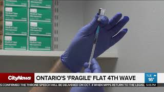 Ontario's 'fragile' flat 4th wave