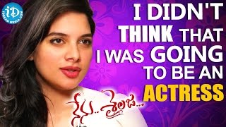 I Didn't Think That I Was Going To Be An Actress - Tanya Hope || Nenu Sailaja Movie