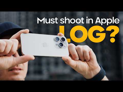 Use this SECRET FEATURE iPhone 15 Pro How to Edit APPLE LOG with FREE LUTs!