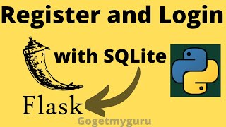 Python Flask Tutorial for Beginners | Register and Login with SQLite