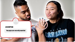 Answering Your WILD Assumptions About us! | Aileen and Deven