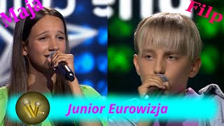 Nikodem Pajączek bez finału. Super wykony Mai i Filipa  - Junior Eurovision 2024.