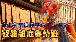 生病找醫神！寶生大帝藥籤藏神秘配方！據悉已流行將近一千年!？｜寶島神很大online