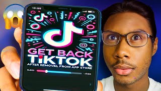 How To Get Tiktok Back After Deleting The App How To Download Tiktok