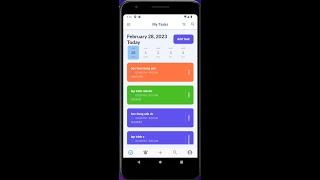 Demo Task Management - Flutter Firebase CRUD (Create, Read, Update, Delete)